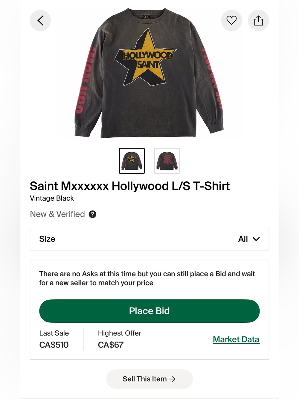 Saint Mxxxxxx Hollywood Saint tshirt